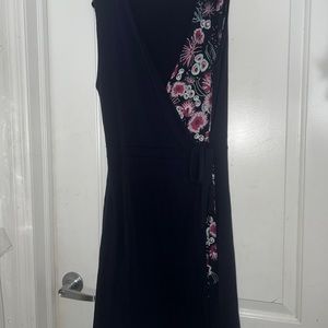 Brooklyn industries floral wrap dress XL